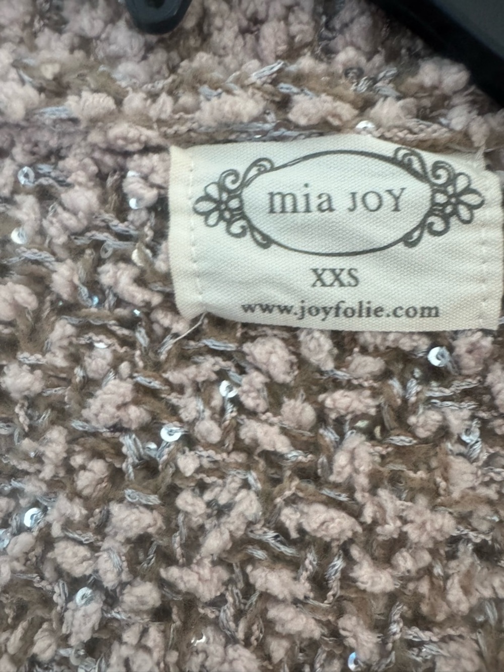 Mia Joy Women's Textured Knit Jacket